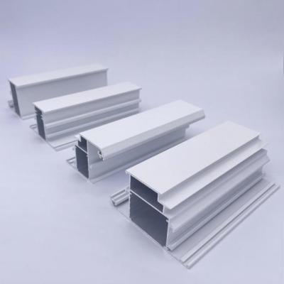 China Aluminum Door & Window Powder Coated White 6063-T5 Aluminum Window And Door Extrusion Profile for sale