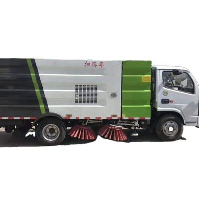 China Machinery Repair Shops Dongfeng Duolika Road Sweeper Medium 5m3 Road Sweeper for sale