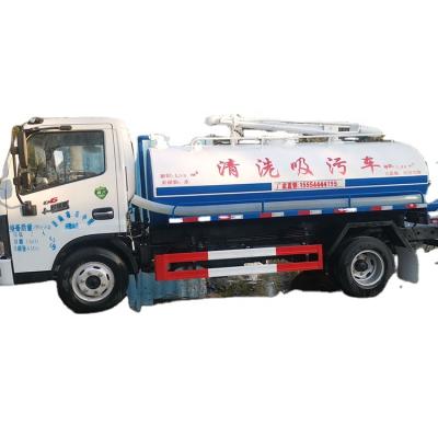 China Sewer Suction Dongfeng Pipe Sewage Suction Dredging Truck for sale