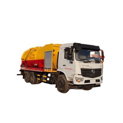 China Sewer Suction Sewage Truck Cleaning Sales of Large Scale Cleaning and Suction Trucks for sale