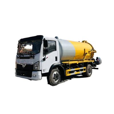 China Large-scale sewer suction environmental protection enterprise produces sewage suction truck Dongfeng Furica F7 sewage suction truck for sale