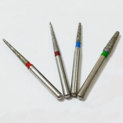 China Het eindigen FG Diamond Bur Dental Torpedo Diamond de Tandheelkunde van Dienst Te koop