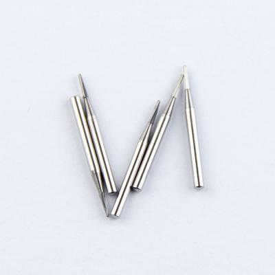 China Diamond Dental Tungsten Carbide Burs Dental Needle Round Taper Plain Cut Head for sale