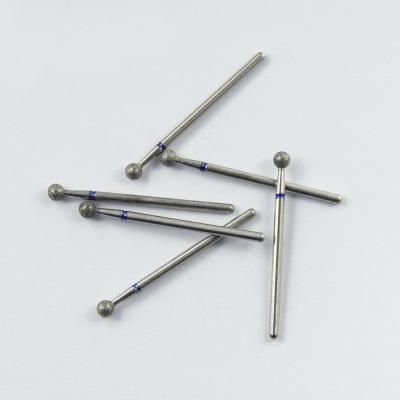 China Round Shape Hp Burs Low Speed Dental Burs Handpiece Grinding Polishing Head Ball for sale