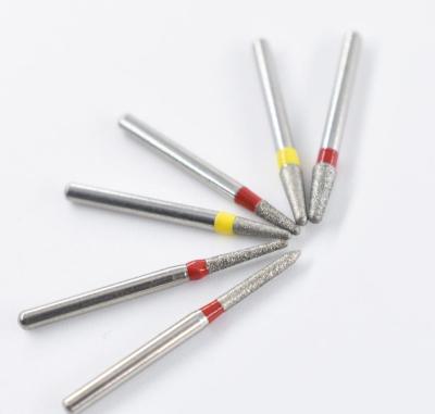 China Teeth Cutting Fg Diamond Burs 1.60mm Diameter Negotiable Packaging à venda