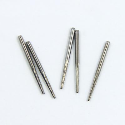 China Cylindrical Dental Tungsten Carbide Burs FG151 11mm Head 23mm Total Length Zekrya Surgical Bur for sale