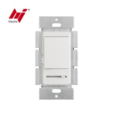 China American Style Single Pole Single Pole LED MCU 120V AC Dimmer With Switch for sale