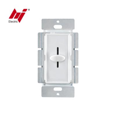 China Single Pole Us Dimmer Switch Slide Dimmer Led Dimmer 24V for sale