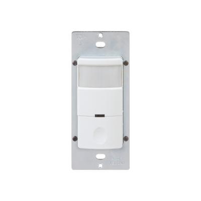 China OCC/VAC (2 IN 1) Passive Infrared Single Pole Motion Sensor Lamp Switch OCC/VAC NO Neutral Wire for sale