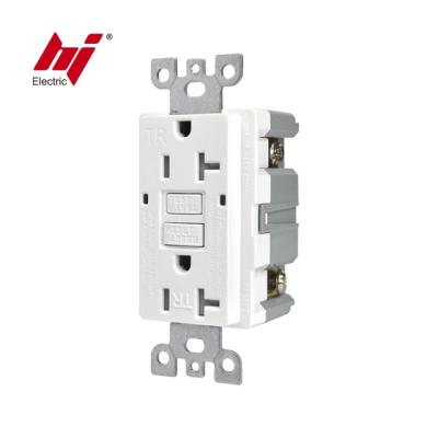 China Self Test 2015 GFCI UL Listed Standard Electrical Outlet GFCI Outlet 5-20 Sockets Electrical Outlets for sale