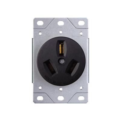 China Low MOQ Industrial Flush Mount Range Power NEMA Receptacle 10-50R for sale