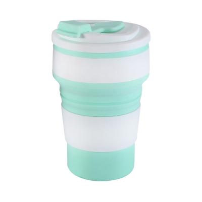 China Viable Manufacturers Selling Silicone Collapsible Cups | pocket coffee mug, portable camping vacation for sale