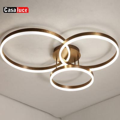 China Art Unique Zhongshan Lighting Factory modern living room surrounds modern led ceiling lamp for home for sale