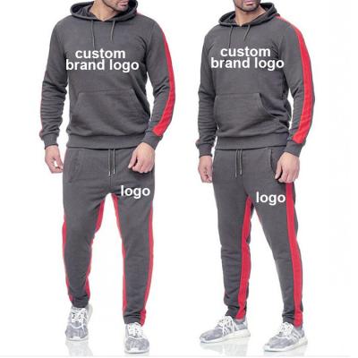 China QUICK DRY Custom Thick Warm Jogging Sportswear Suits Tracksuits Two Piece Set For Men Custom Logo for sale