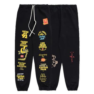 China Anti-Wrinkle Letters Trackpants Couples Loose Men's Pants Wholesale Trackpants Pants With Side Pockets for sale