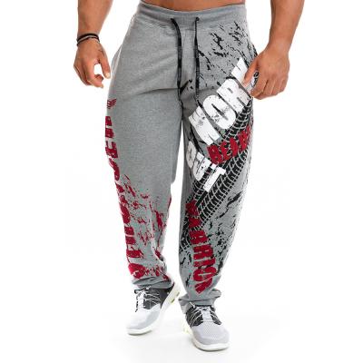 China New Anti-wrinkle men's clothing running custom printed men's fashion gym cotton casual jogger for sale