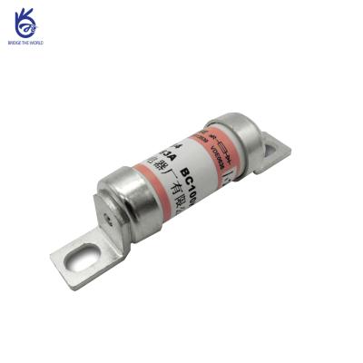 China Silver ac1000v 100a fast fuse with cylindrical porcelain bolted installation for sale