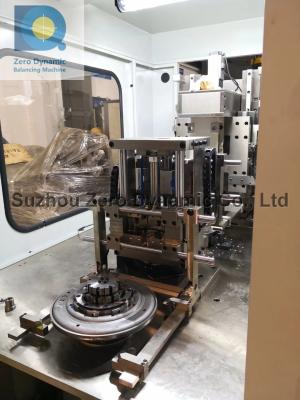 China Customized Two Station Wheel Hub Rim Automatic Balancing Machine Brake Disc Balancer for sale