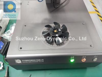 China Brushless Cooling Fan Blade Balancing Machine Manufacturers Desktop Type Fan Balancer for sale