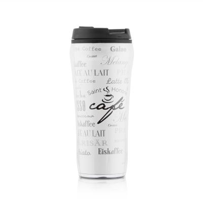 China Viable BPA Free Travel Mug Advertising Mug Insert Paper Coffee Cup for sale