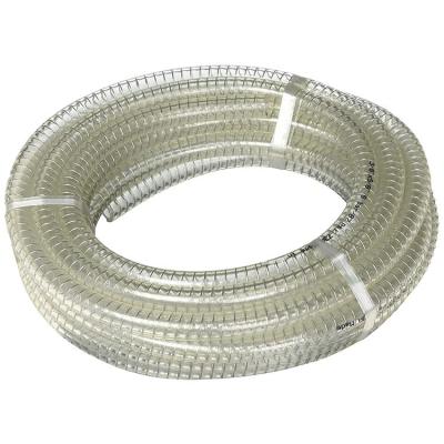 China Car Washing Competitive Price PVC Steel Wire Hose High Quality Transparent Hose for sale