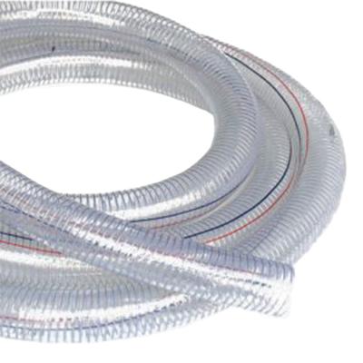 China Factory direct sales car factory direct sales 1.5 inch PVC flexible spiral steel wire high quality rubber hose wash for sale