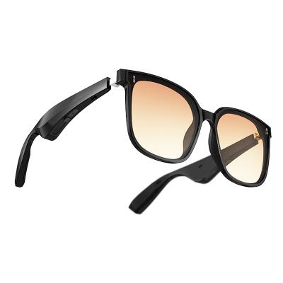 China Smart Cat Eye Fashion Wireless Sunglasses Black Frame Ladies Ladies Men BT Connected Sunglasses for sale