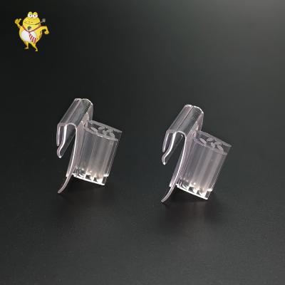 China Retail plastic clear transparent super sign holder laohama display shelf talker soft rigid clips for sale