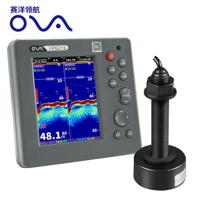 China COLOR SCREEN FISH FINDER Fishing Gauge OVA Fishing Magnifier 6 inch 600w 50&200khz Transducer Fish Finder For Boats for sale