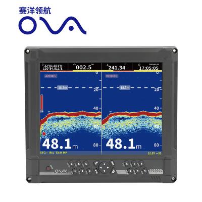 China Water Depth Measuring Instrument Gps and Sounders Underwater Bottom Echo Sounder 10 Inch for sale