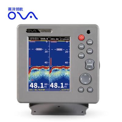 China Water Depth OVA 6inch Dual Frequency Depth Sounder Echo Sounder for Fishing Boat for sale