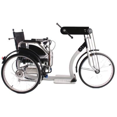 China Passenger operated three-wheeled electric hand-cranked bicycle for the disabled, lithium battery-assisted riding, electric, human-powered rid for sale