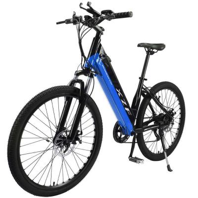 China Lady E Bike electric bicycle 26 inch lithium battery woman steel bicycle/electric bicycle moped electric bicycle for sale