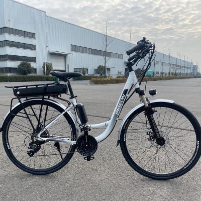 China Aluminum Alloy 26 Inch Lady E Bike Lithium Battery Women's Electric Bicycle Electric Bicycle Butter Electric China Bike for sale