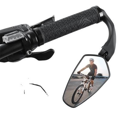 China 360 Degrees Rotate Mountain Bike Bicycle Accessories Handlebar Mirror 360*3.5cm Cycling Wide Angle 10.0cm*7.5cm for sale