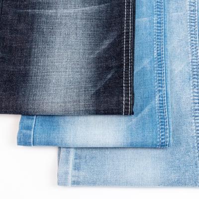 China Wholesale 6.8oz spandex breathable denim selvedge fabric light wicking fabric denim material good denim material fabric for sale