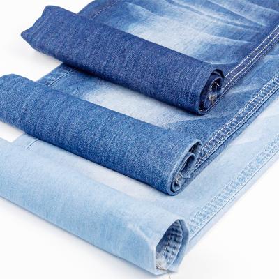 China From Wholesale 4.1oz Selvedge Denim Fabric 100% Breathable Cotton Shirt Denim Fabric Stretch Jeans Fabric Manufacturer Non Colombia for sale