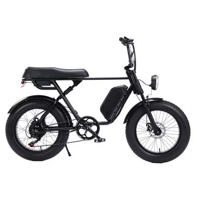 China Aluminum alloy off road ebike 52v 20ah dual motor 750watt electric bicycle lithium dirt electric bike usa free shipping dropship china for sale