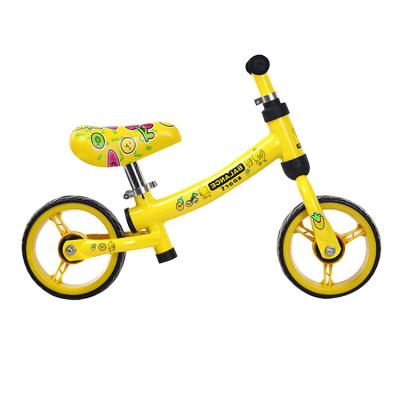 China 2021 first steel balance glider bike for toddlers with rear brake as pictures balance bike for sale