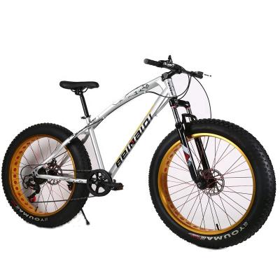 China Aluminum Flat Tire 26*4.0 Large Bicycle / Cheap Beach Cruiser Fat Bike for sale