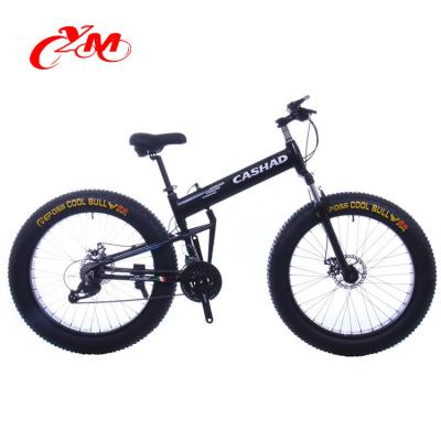 China China Manufacture 26*4.0 Big Tire Mountain Bike Steel Aluminum Type Wheels Snow Bike for sale