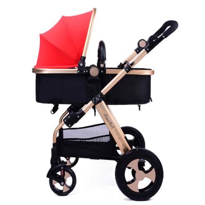 China Carry the baby and protect them in your 2017 Wholesales Four Hand Air Tire Baby Stroller Luxury Cheap Classic Pram 3-in-1/New Model Baby Stroller Factory for sale