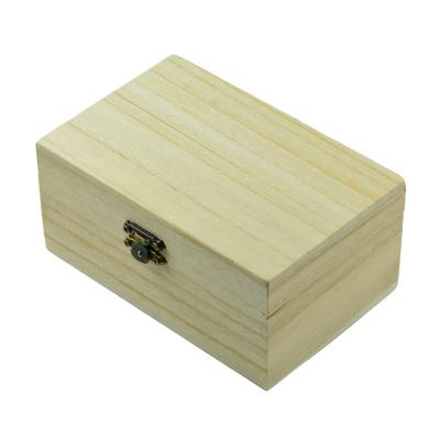 China China simple wooden small storage box wooden case for small jewelry instruments gifts for sale