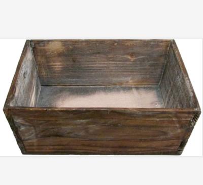 China China Admired By Nature ABN5E022-BR Stained Brown Washed Wood Tray, 022-BR for sale