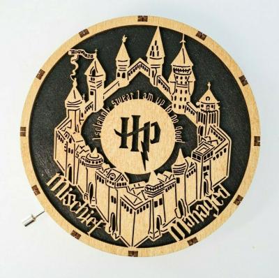 China Fashional Harry Potter Wooden Music Box 5 inch for sale