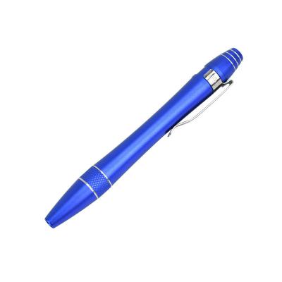 China Pen Shaped With Clip 8 In 1 Pen Shaped Aluminum Slotted Cross Screwdriver Screwdriver Kit for sale