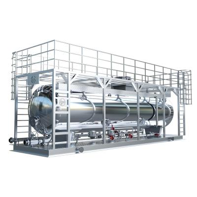 China Energy & Mining Hozizontal Three-Phase Wastewater Treatment Process Extracting Oil Water Separator for sale