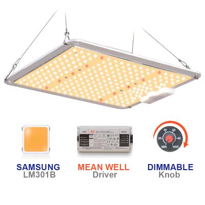 China Dimming Control LED Grow Light Waterproof Plant Lights Panel with lm301H Samsung LED Chips Full Spectrum Led Grow Lamp for Indoor Plant for sale