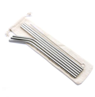 China Sustainable Disposable Environmentally Friendly Recycled Metal Drinking Straw Suppliers for sale