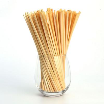 China Good Quantity Disposable Straws Organic Natural Biodegradable Wheat Drinking Straws for sale